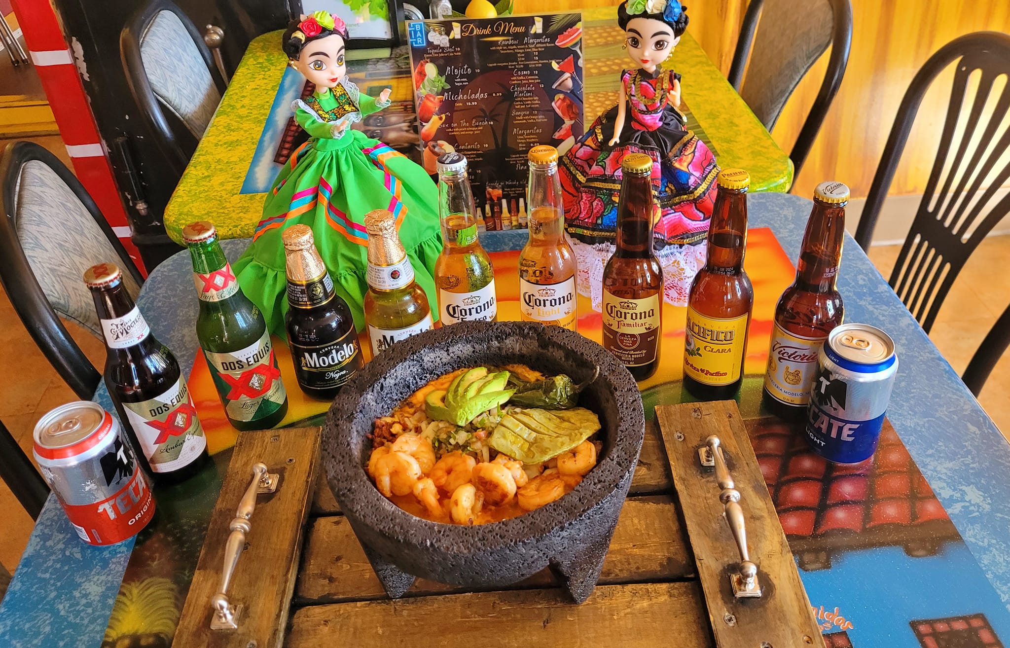 Molcajete & Beer Taqueria Guzman, Orfordville, WI Authentic Mexican Food